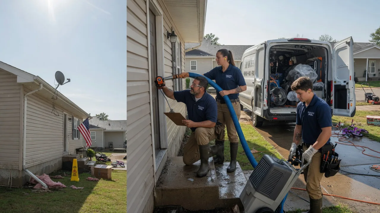 Ceiling Water Damage Restoration in Danvers, MN near me